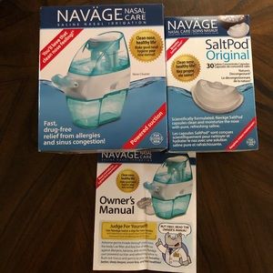 NEW! ❤️ Navage Nasal Care Kit & 30 Salt Pods